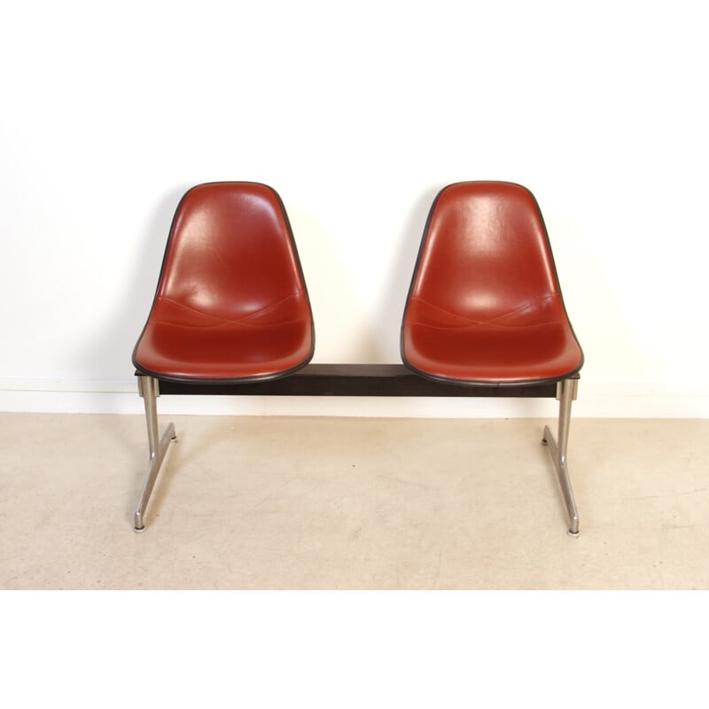 2-seater bench by Charles and Ray Eames