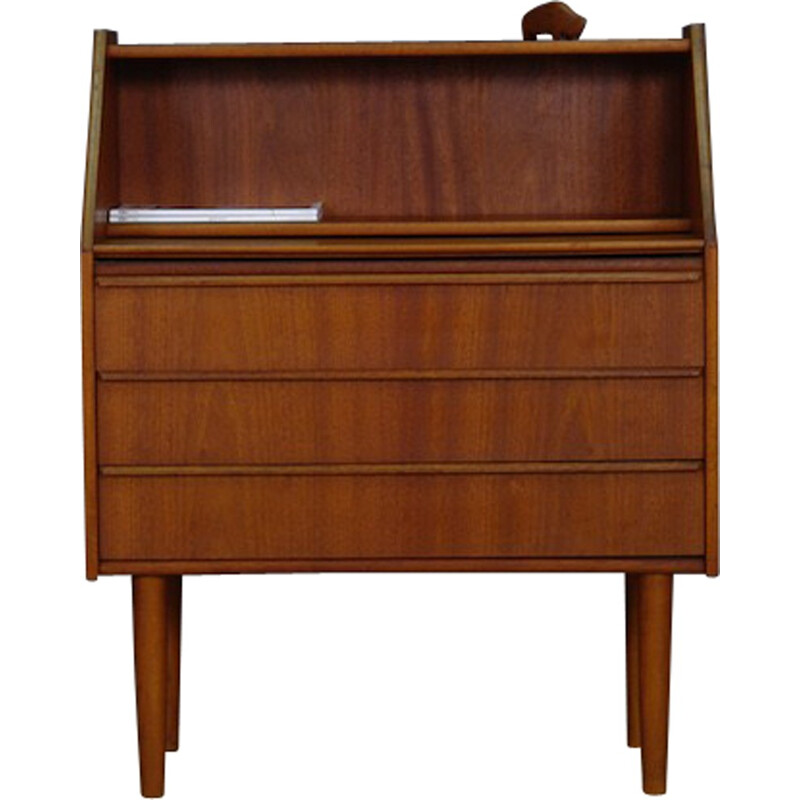 Danish Teak Secretaire Minimalistic - 1970s