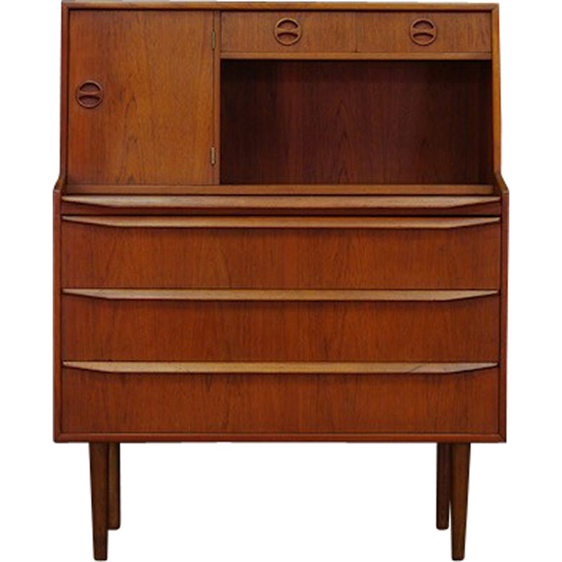 Danish Teak Retro Secretaire Vintage - 1960s 