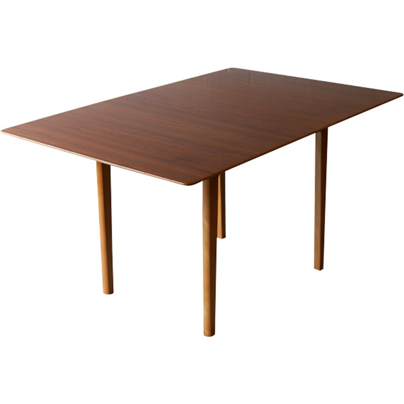 Vintage dining table by Robin Day for Hille - 1950s