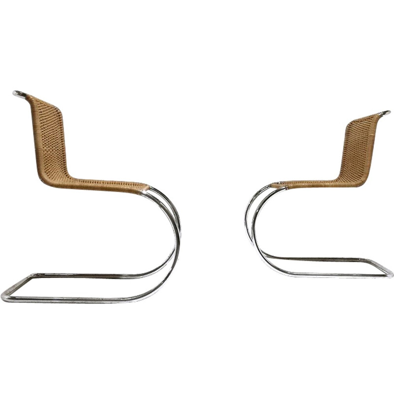 Pair of B42 chairs by Mies Van der Rohe - 1930s