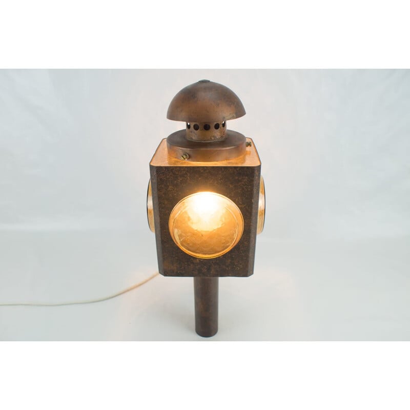 Lampe vintage en cuivre, 1960