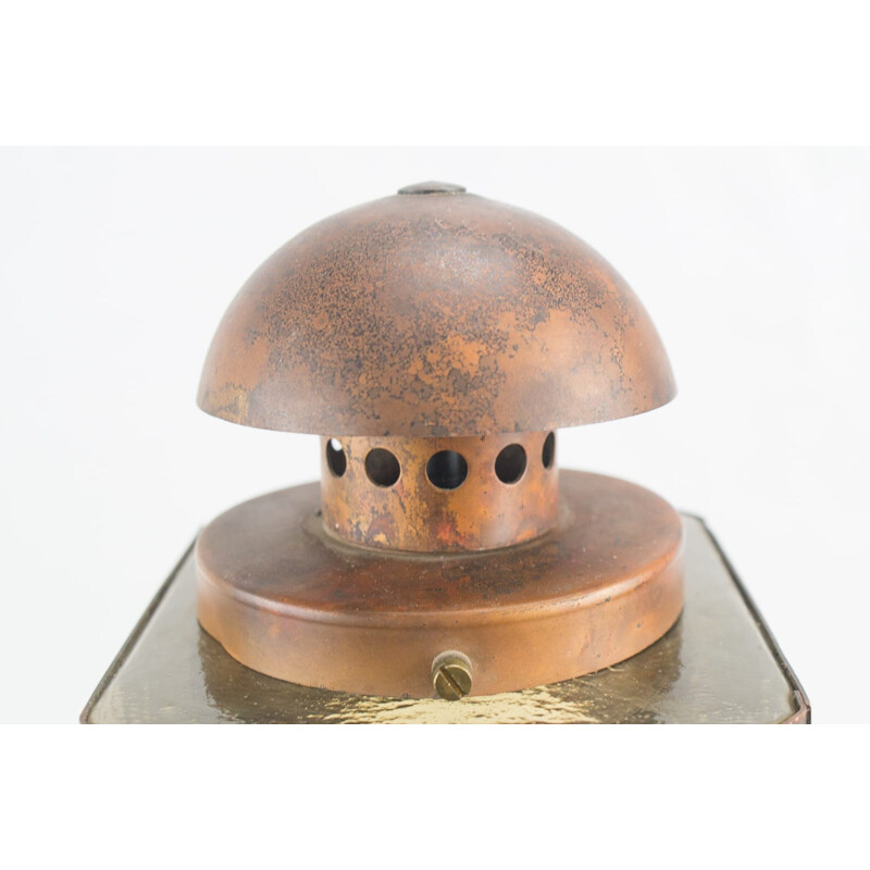 Vintage copper lamp, 1960