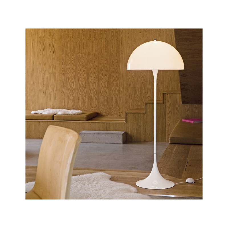Floor lamp "Panthella" white, Verner PANTON - 1970s