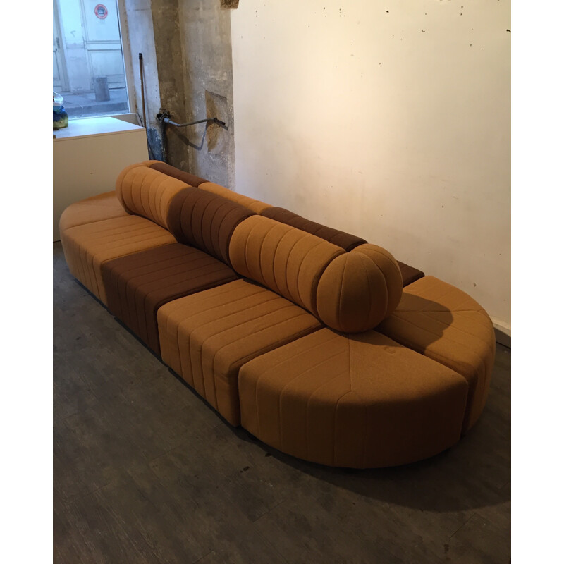 Vintage modular sofa by Steiner - 1970s