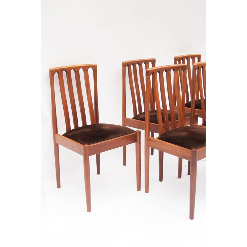 Set of 6 Danish chairs - 1950s
