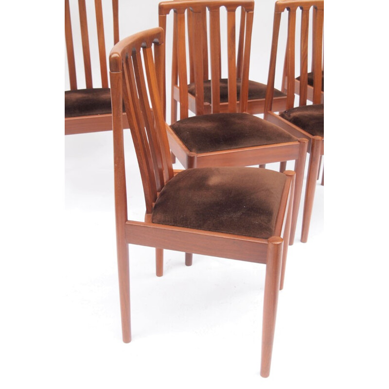 Set of 6 Danish chairs - 1950s