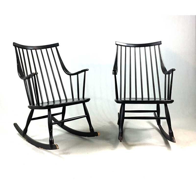 Paire de fauteuils "Grandessa" de Lena Larsson - 1960