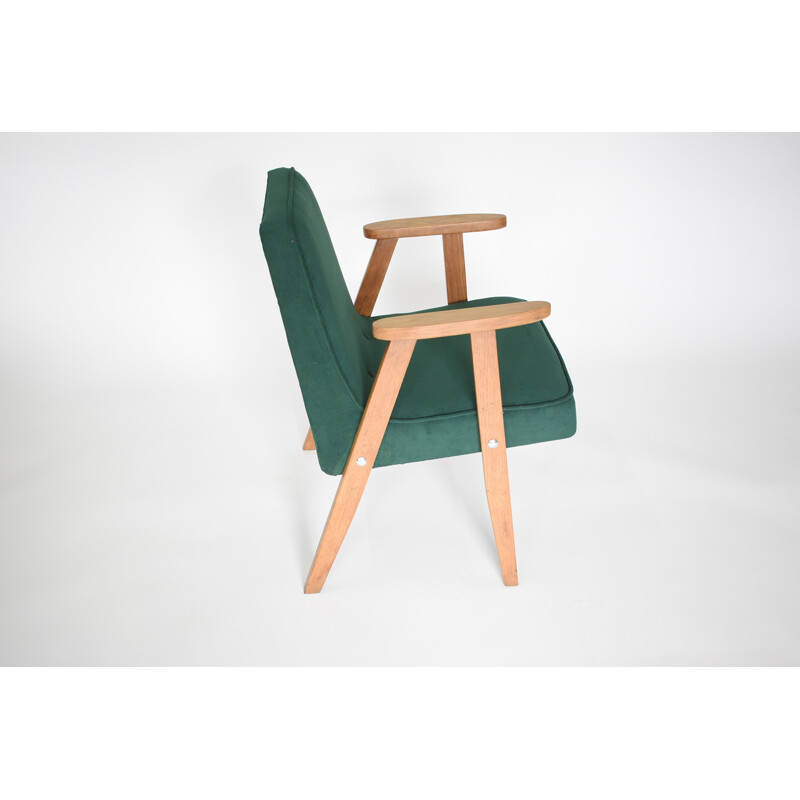 Fauteuil vintage vert sapin - 1960 