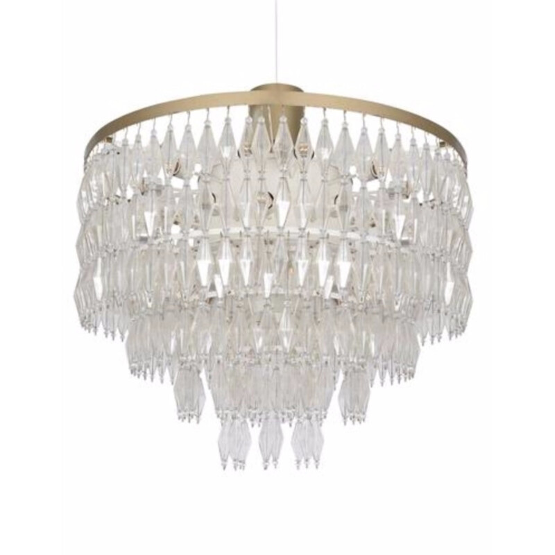 Large German chandelier - 1950s