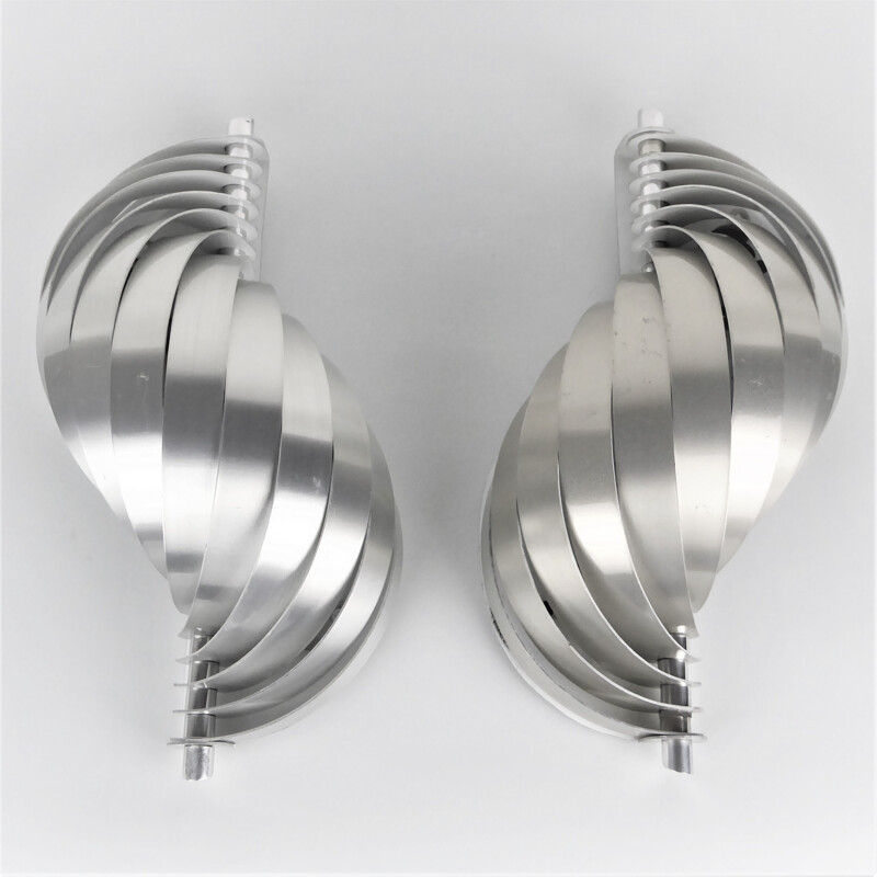 Pair of wall lamps by Mathieu Henri for Maison Mathieu - 1960s