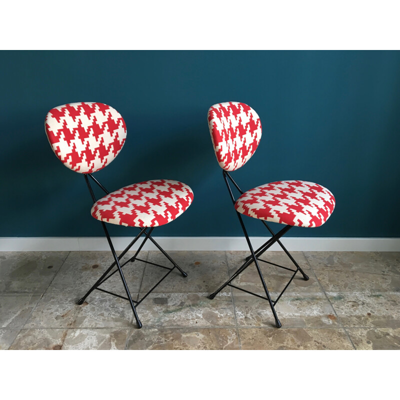 Pair of F & T Chairs by Rob Parry - 1950s