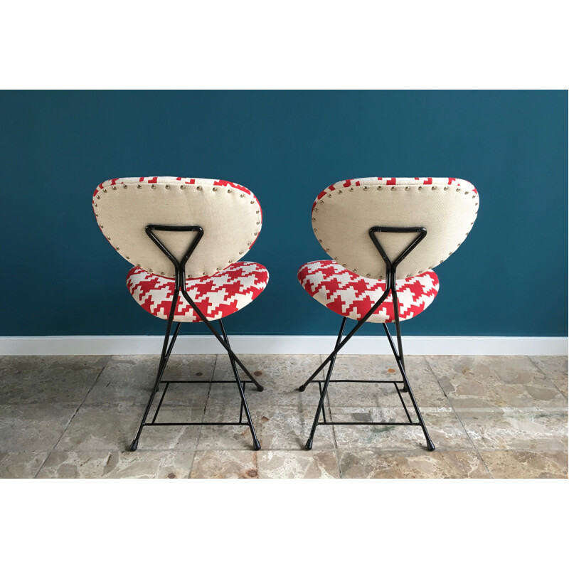 Pair of F & T Chairs by Rob Parry - 1950s