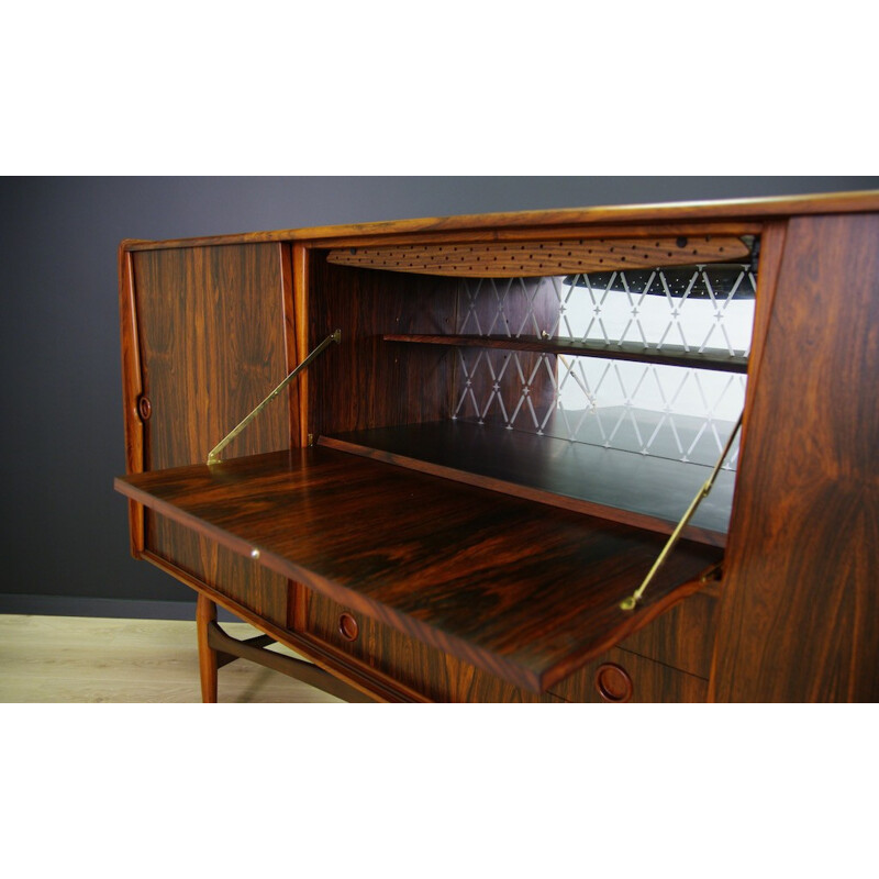 Vintage Highboard in rosewood Danish Design - 1970s