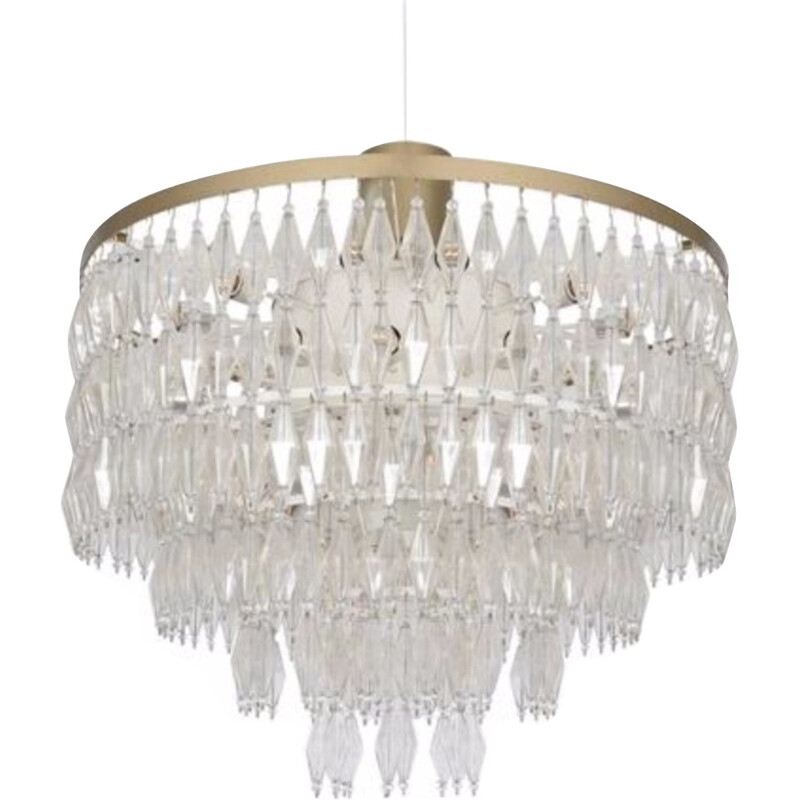 Large German chandelier - 1950s