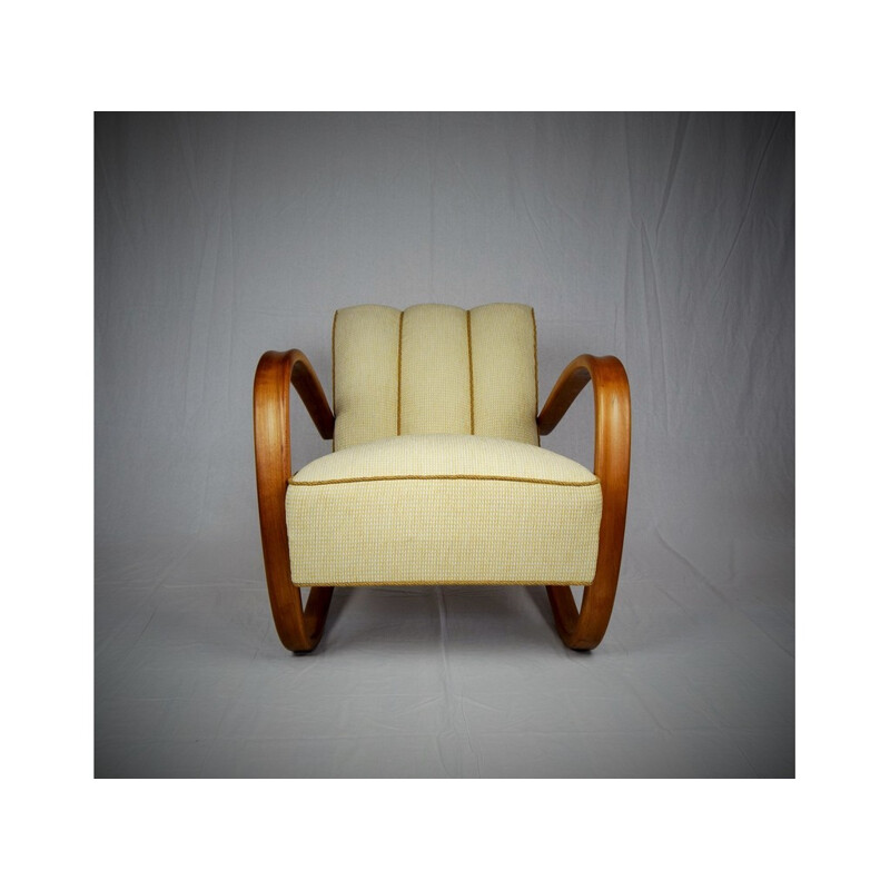 Vintage armchair H 269 by J. Halabala for UP Závody Brno - 1930s