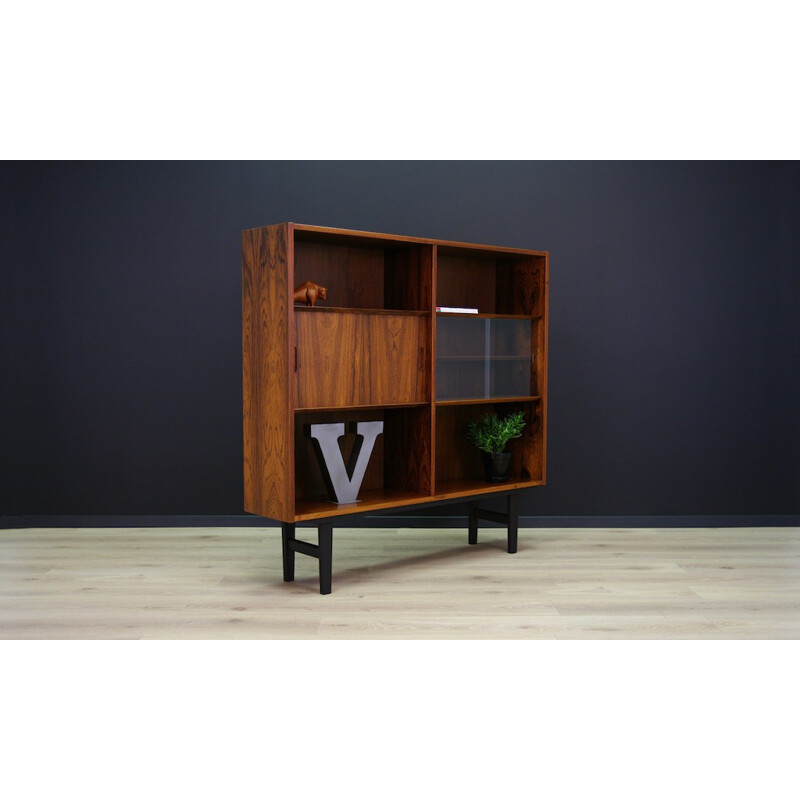 Vintage rosewood Highboard by Paul Hundevald - 1970s