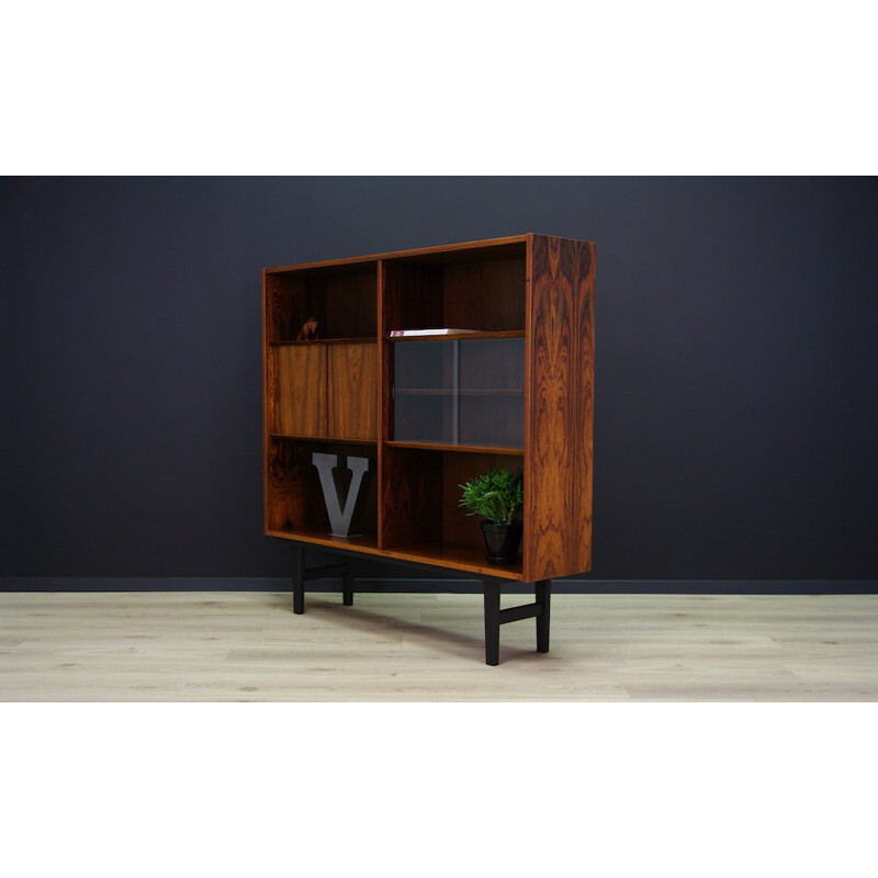 Vintage rosewood Highboard by Paul Hundevald - 1970s