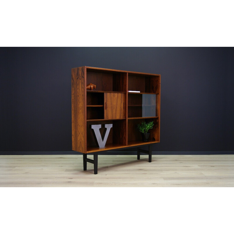 Vintage rosewood Highboard by Paul Hundevald - 1970s