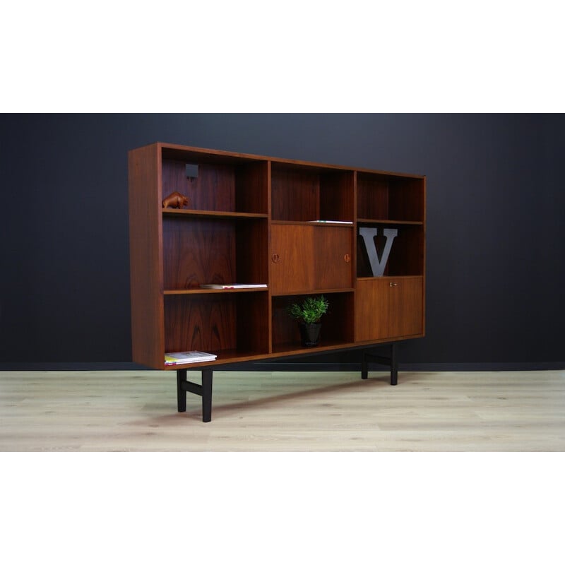 Vintage Scandinavian highboard in rosewood - 1960s