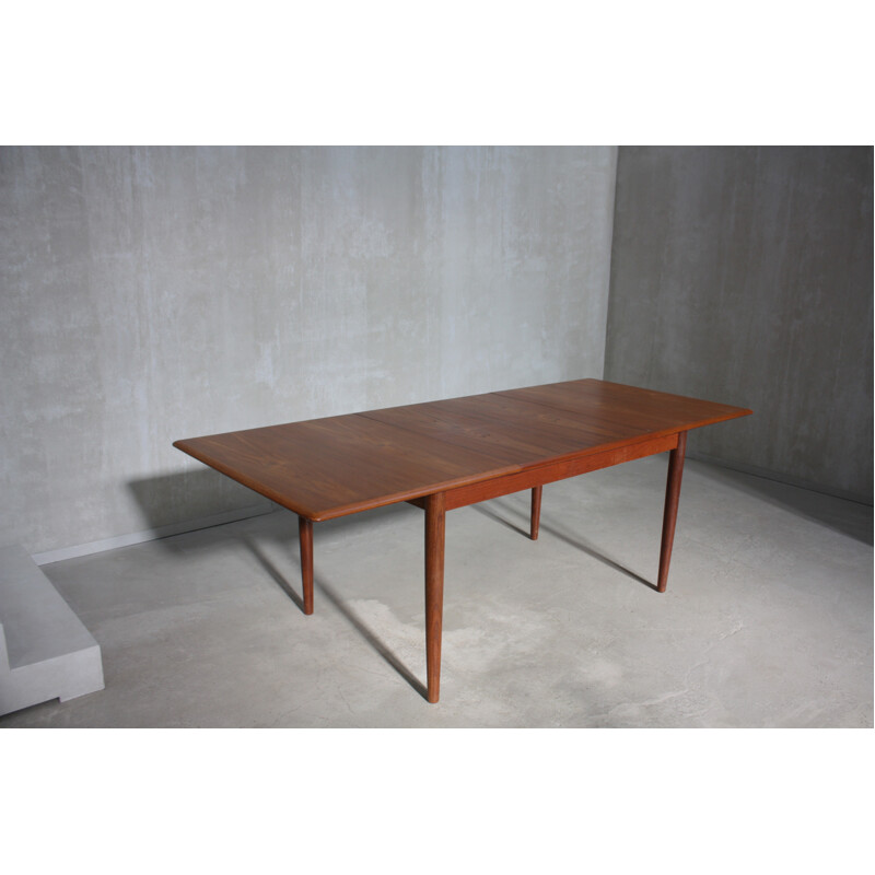 Danish Teak Dining Table by Arne Hovmand Olsen - 1960s