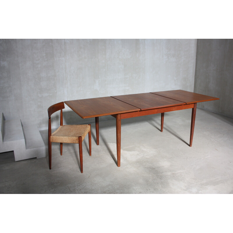 Danish Teak Dining Table by Arne Hovmand Olsen - 1960s