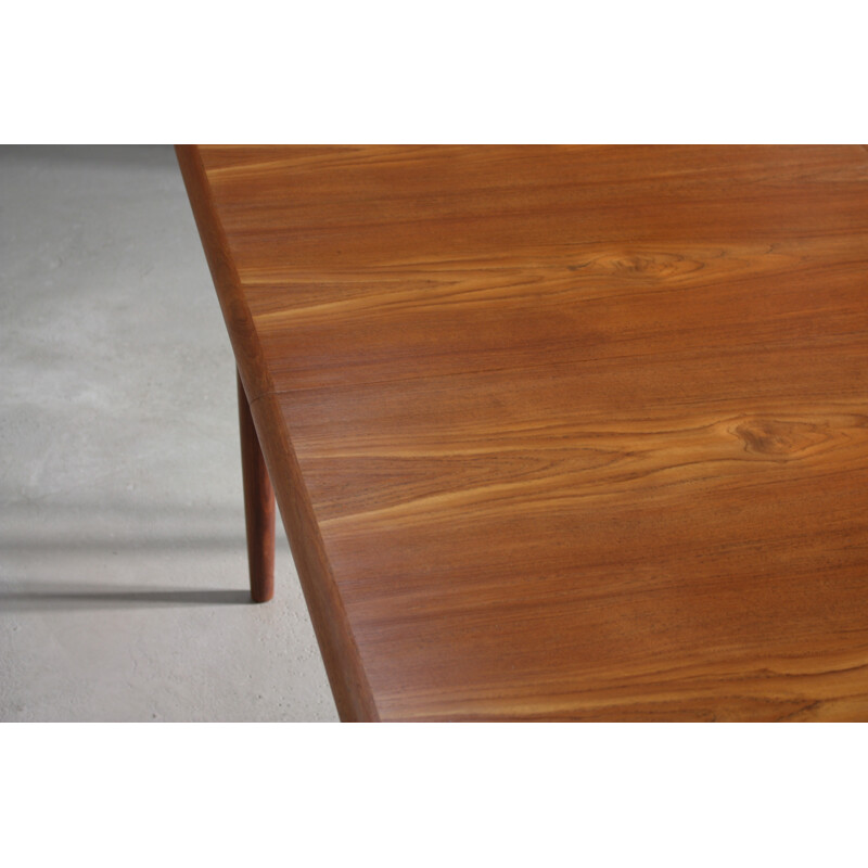 Danish Teak Dining Table by Arne Hovmand Olsen - 1960s