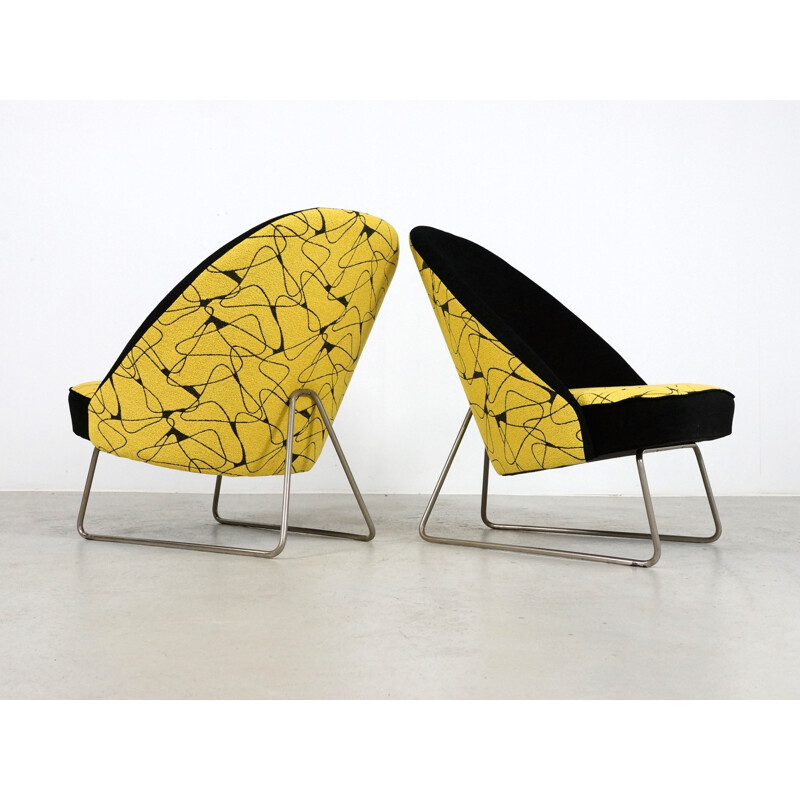 Pair of model 115 armchairs by Theo Ruth for Artifort - 1950s