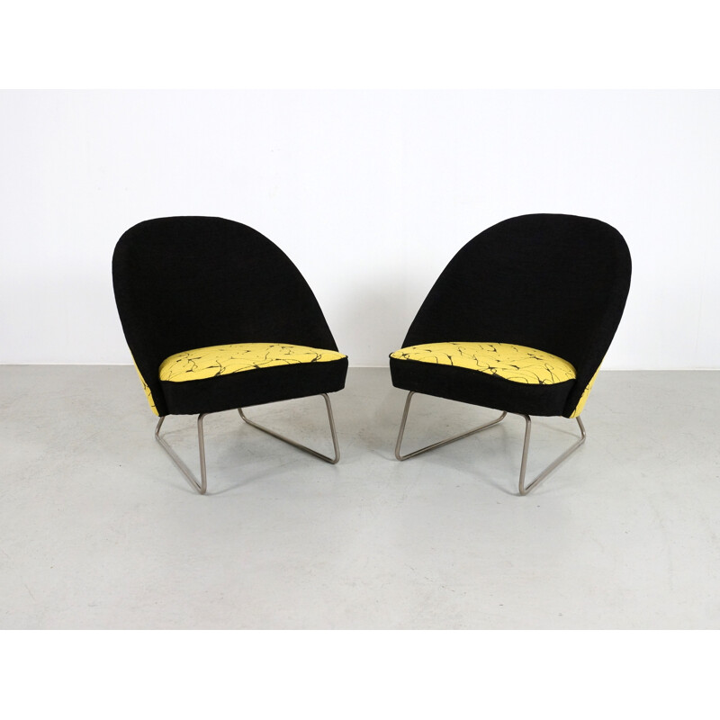 Pair of model 115 armchairs by Theo Ruth for Artifort - 1950s
