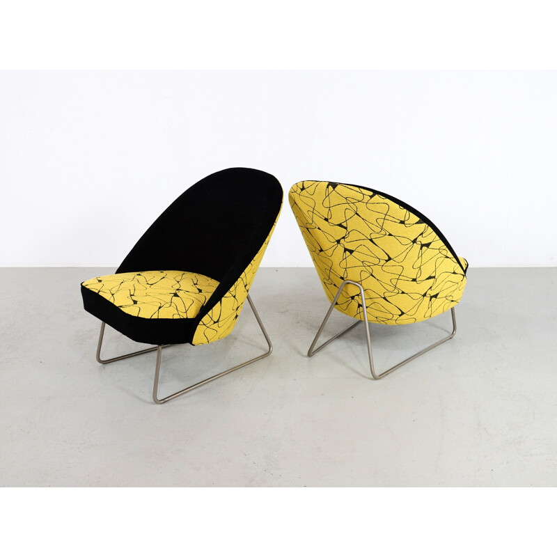 Pair of model 115 armchairs by Theo Ruth for Artifort - 1950s