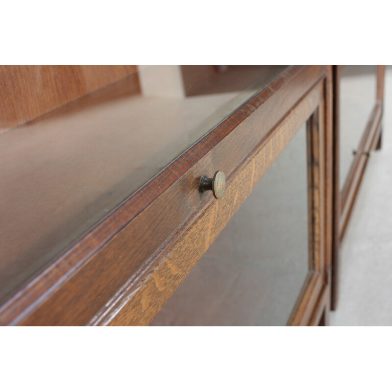 Pair of Antique English Bookcases - 1930s