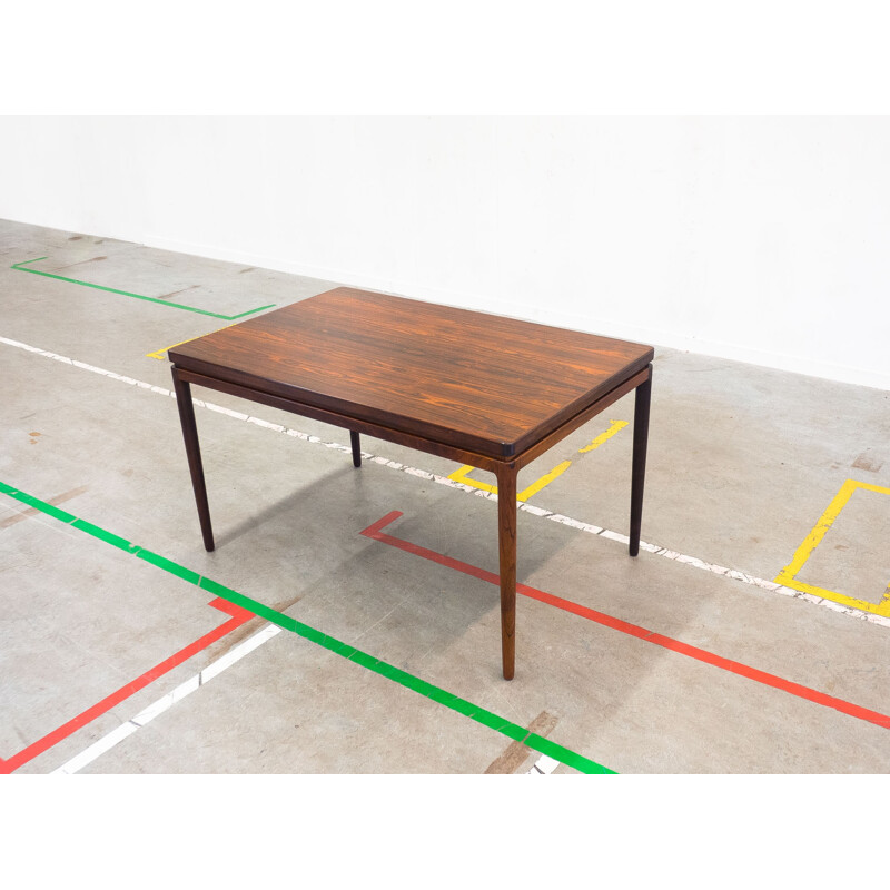 Table extensible en palissandre pour Christian Linneberg - 1950