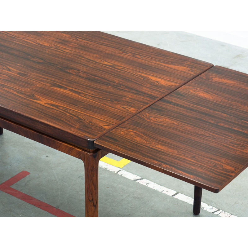 Extendable rosewood dining table for Christian Linneberg  - 1950s