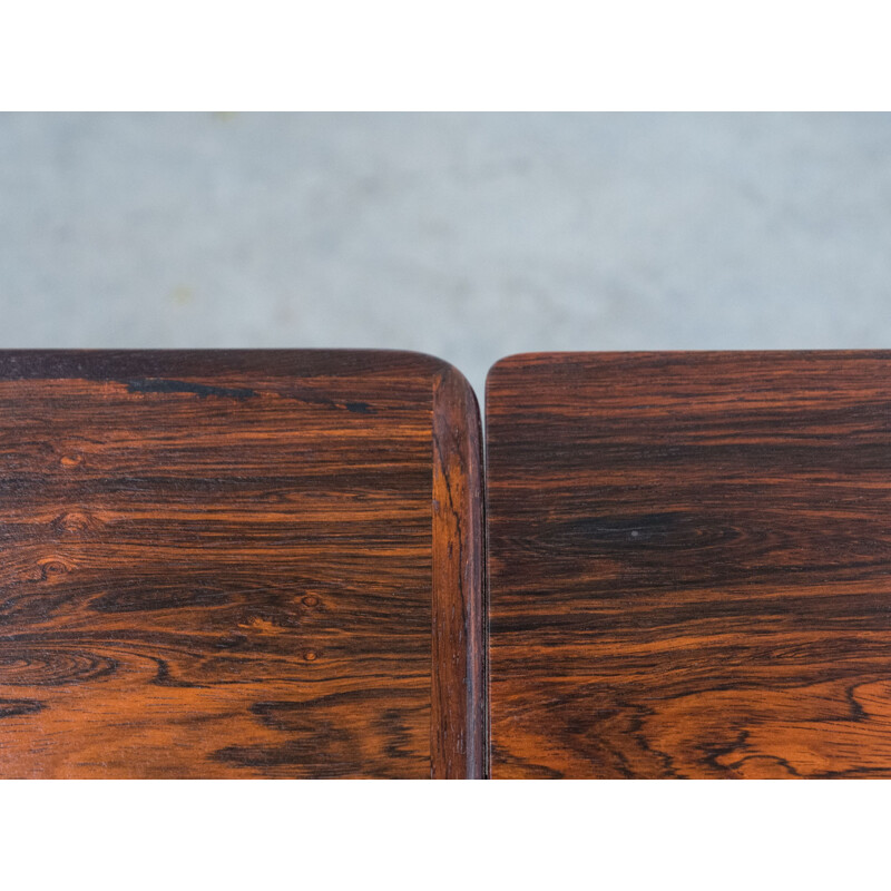 Extendable rosewood dining table for Christian Linneberg  - 1950s