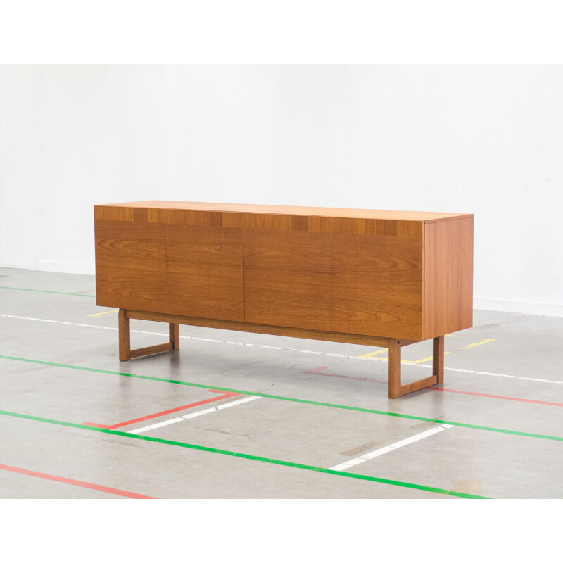 Teak sideboar by Ib Kofod Larsen for Säffle Möbelfabrik - 1960s