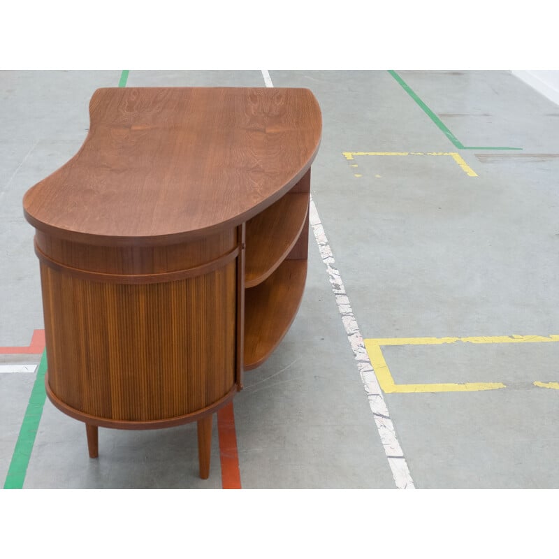 Model 54 "Kidney" desk by Kai Kristiansen pour Feldballes Møbelfabrik - 1950s