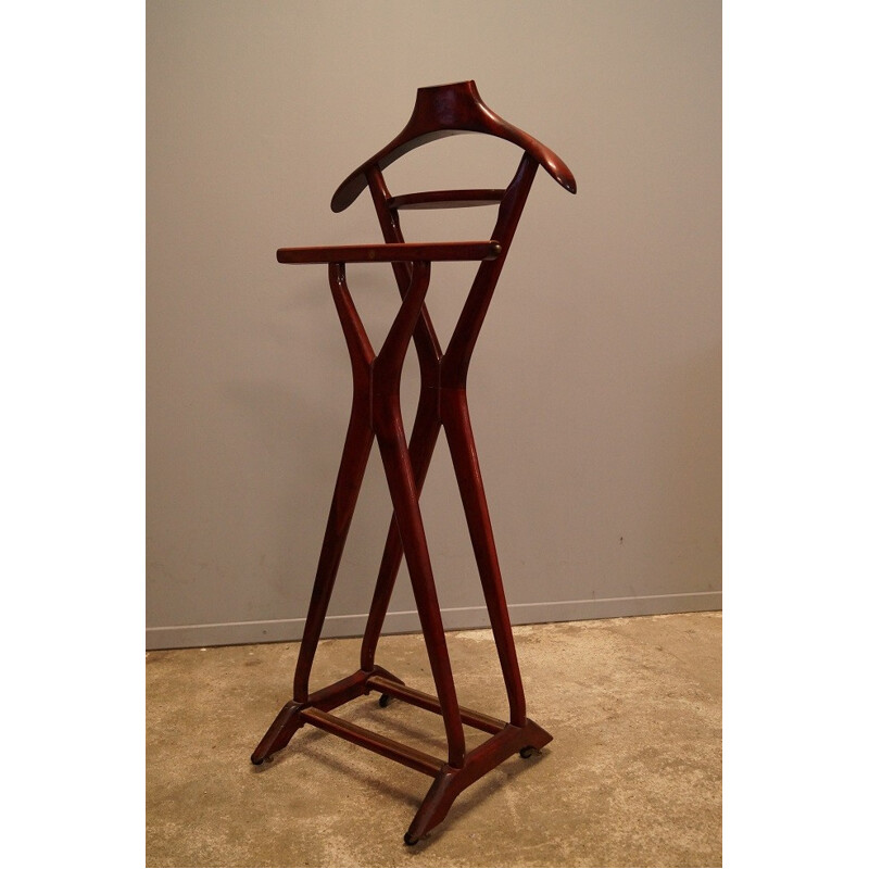 Italian wooden valet by Ico Parisi - 1960s