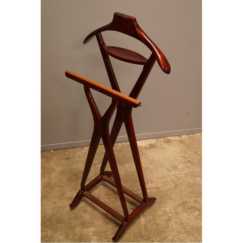 Italian wooden valet by Ico Parisi - 1960s