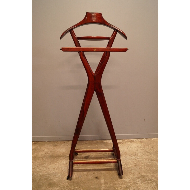 Italian wooden valet by Ico Parisi - 1960s