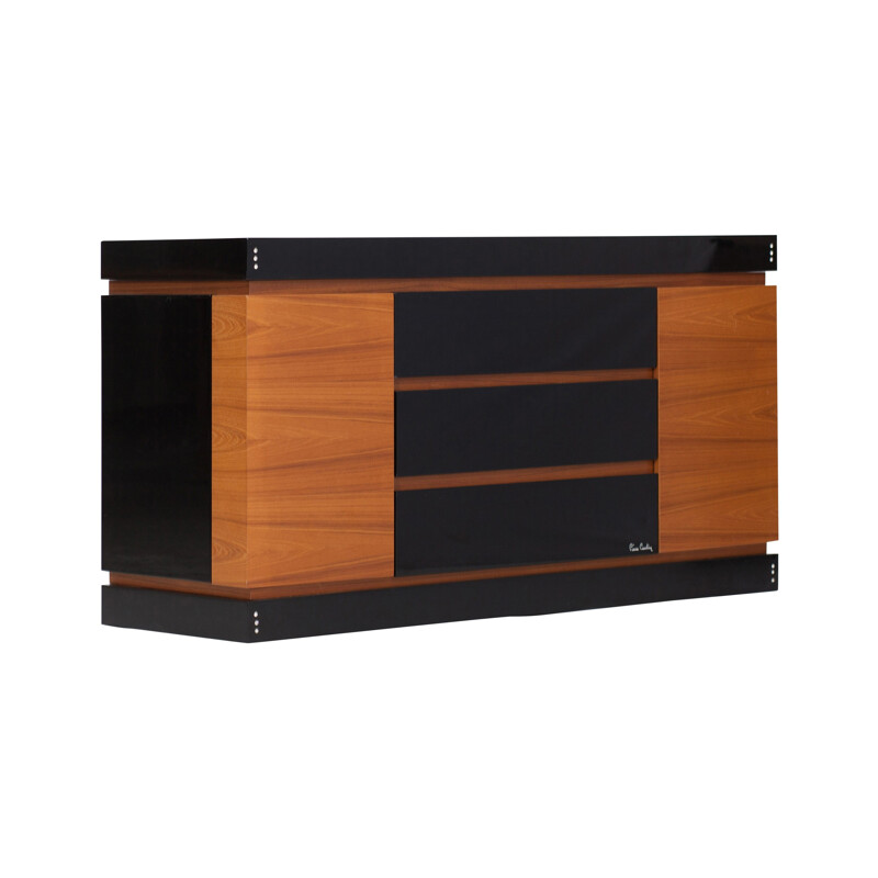 Vintage Teak Cabinet with drawers by Pierre Cardin - 1970s