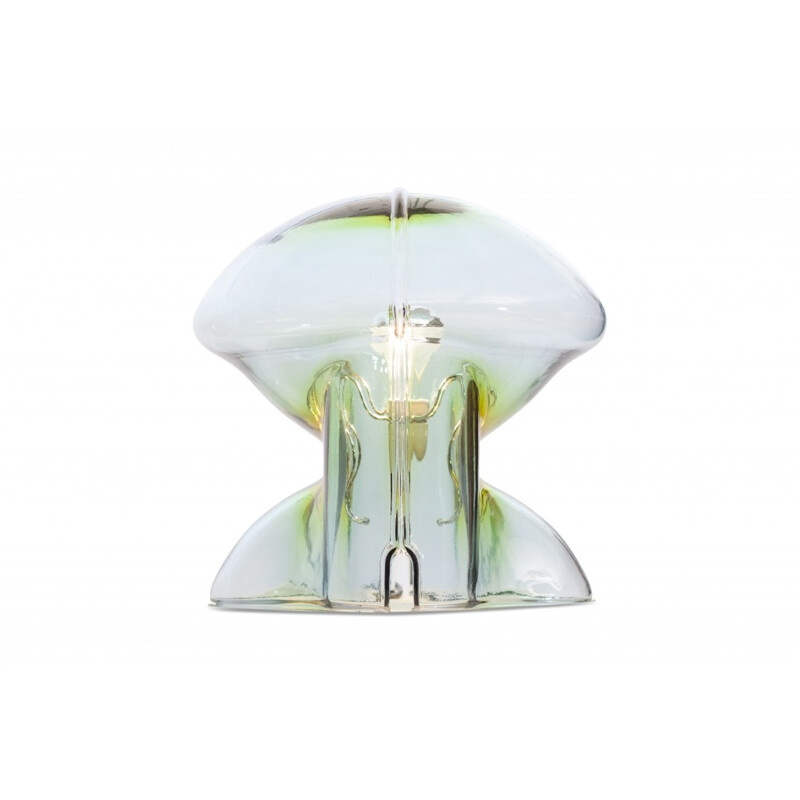 Medusa Glass Table Lamp by Umberto Riva for VeArt  - 1970s