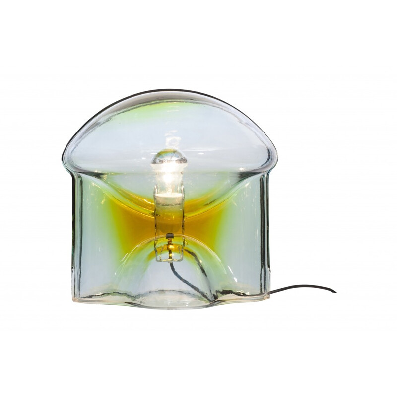 Medusa Glass Table Lamp by Umberto Riva for VeArt  - 1970s