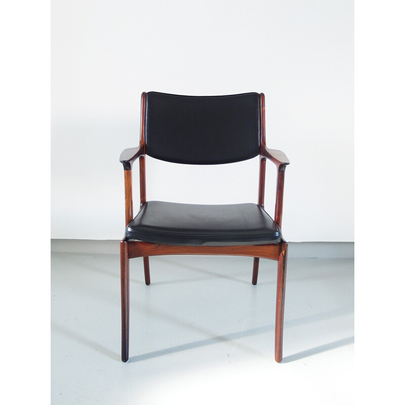 Rosewood Armchair by Erik BUCH for Ørum Møbelfabrik - 1950s