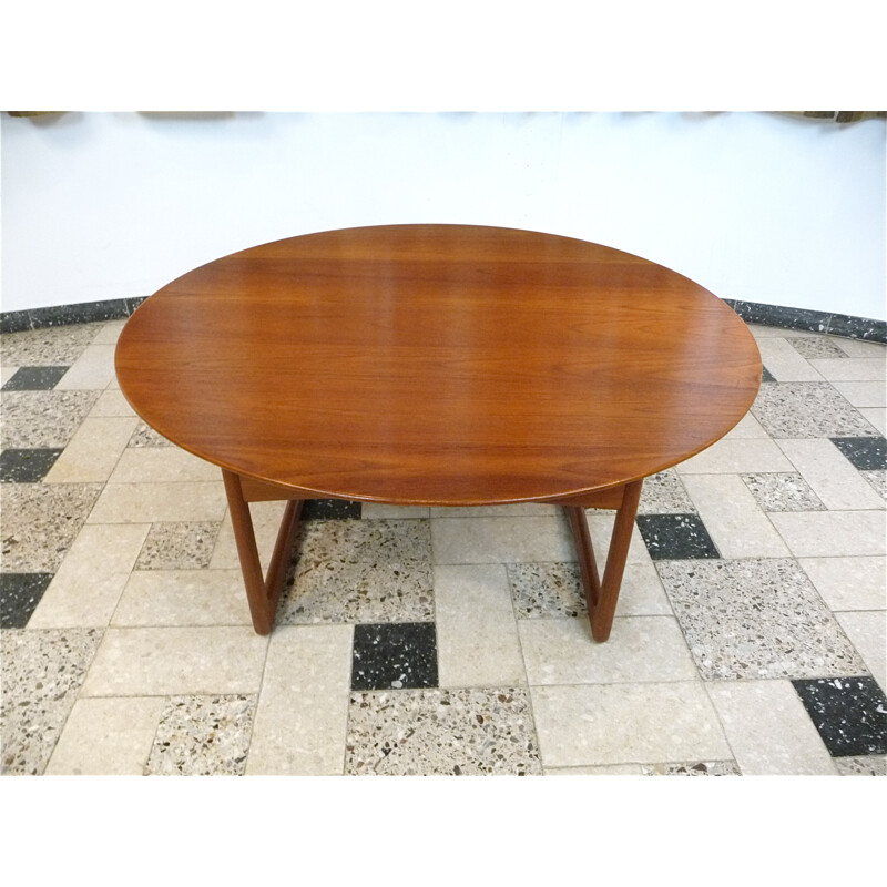 Teak Coffee Table by Hvidt and Mølgaard for France & Søn - 1950s