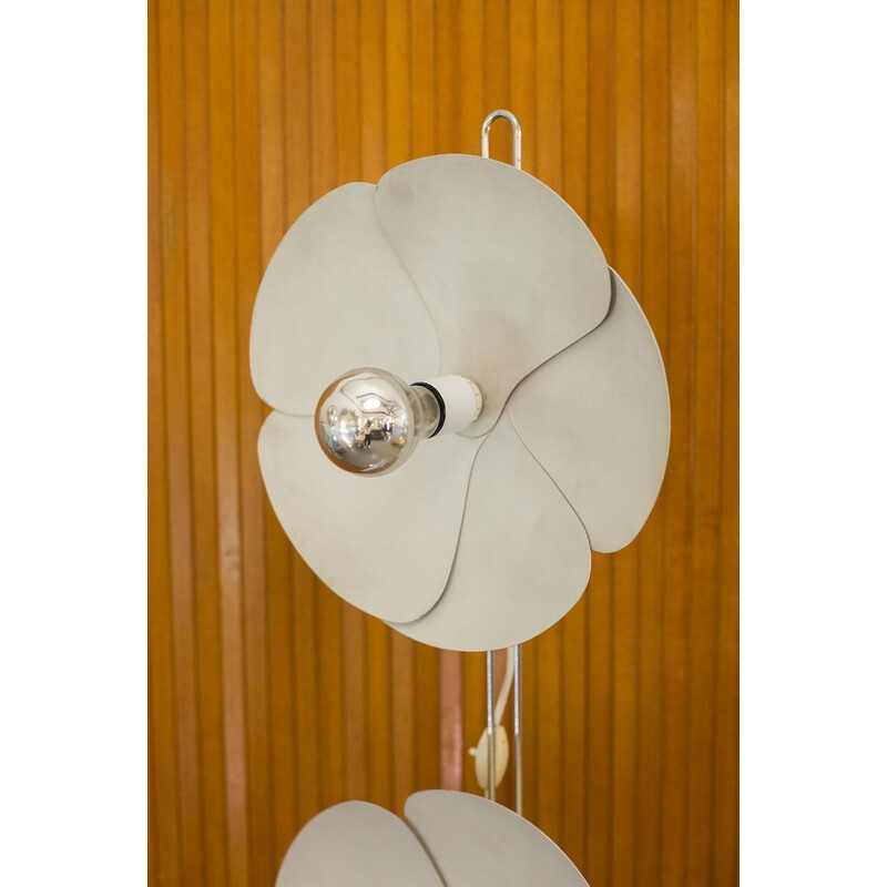 Lampe fleurs vintage d'Olivier Mourgue - 1960