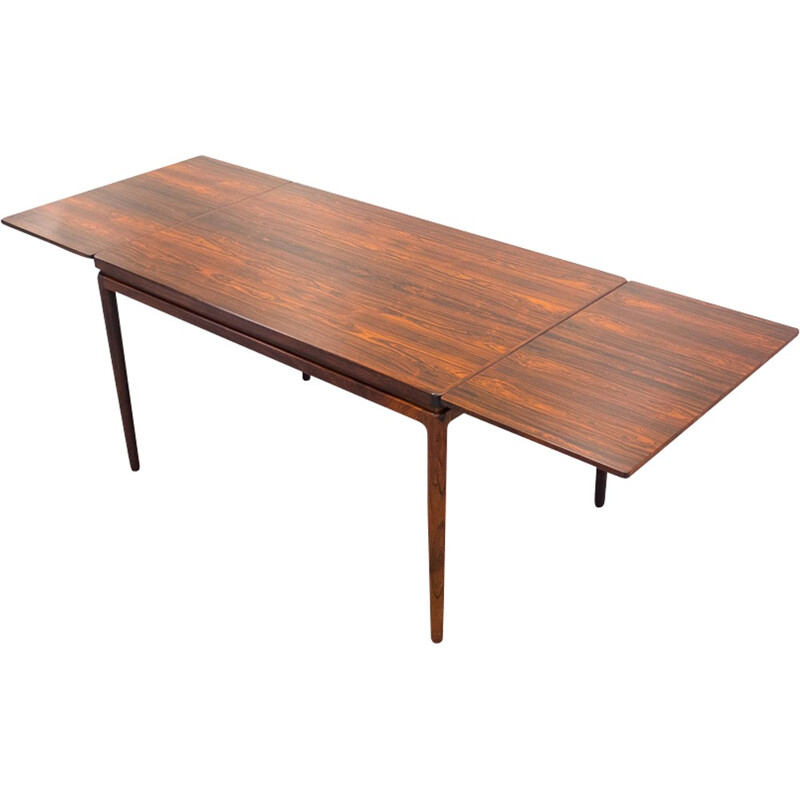 Extendable rosewood dining table for Christian Linneberg  - 1950s