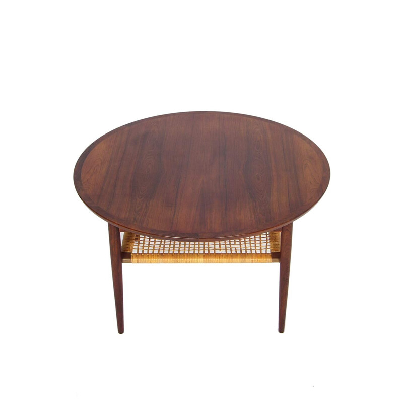 Vintage rosewood coffee table - 1950s
