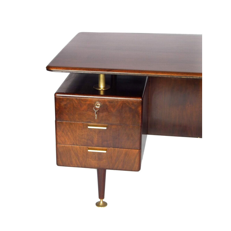 Vintage rosewood desk - 1950s