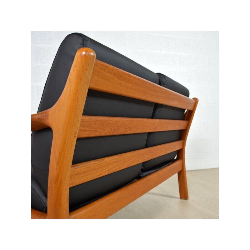 Vintage bench in teak by Johannes Andersen for Silkeborg - 1960s