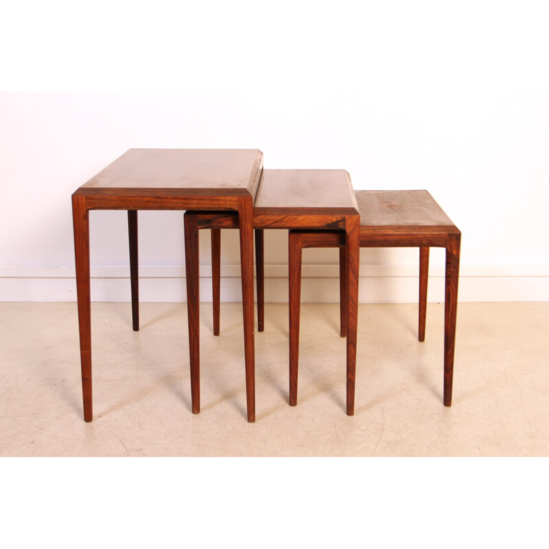 Nesting tables by Johannes Andersen for Silkeborg - 1960s